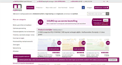 Desktop Screenshot of nutrimed.be