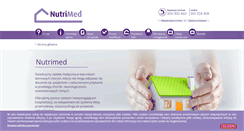 Desktop Screenshot of nutrimed.pl