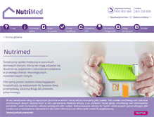 Tablet Screenshot of nutrimed.pl